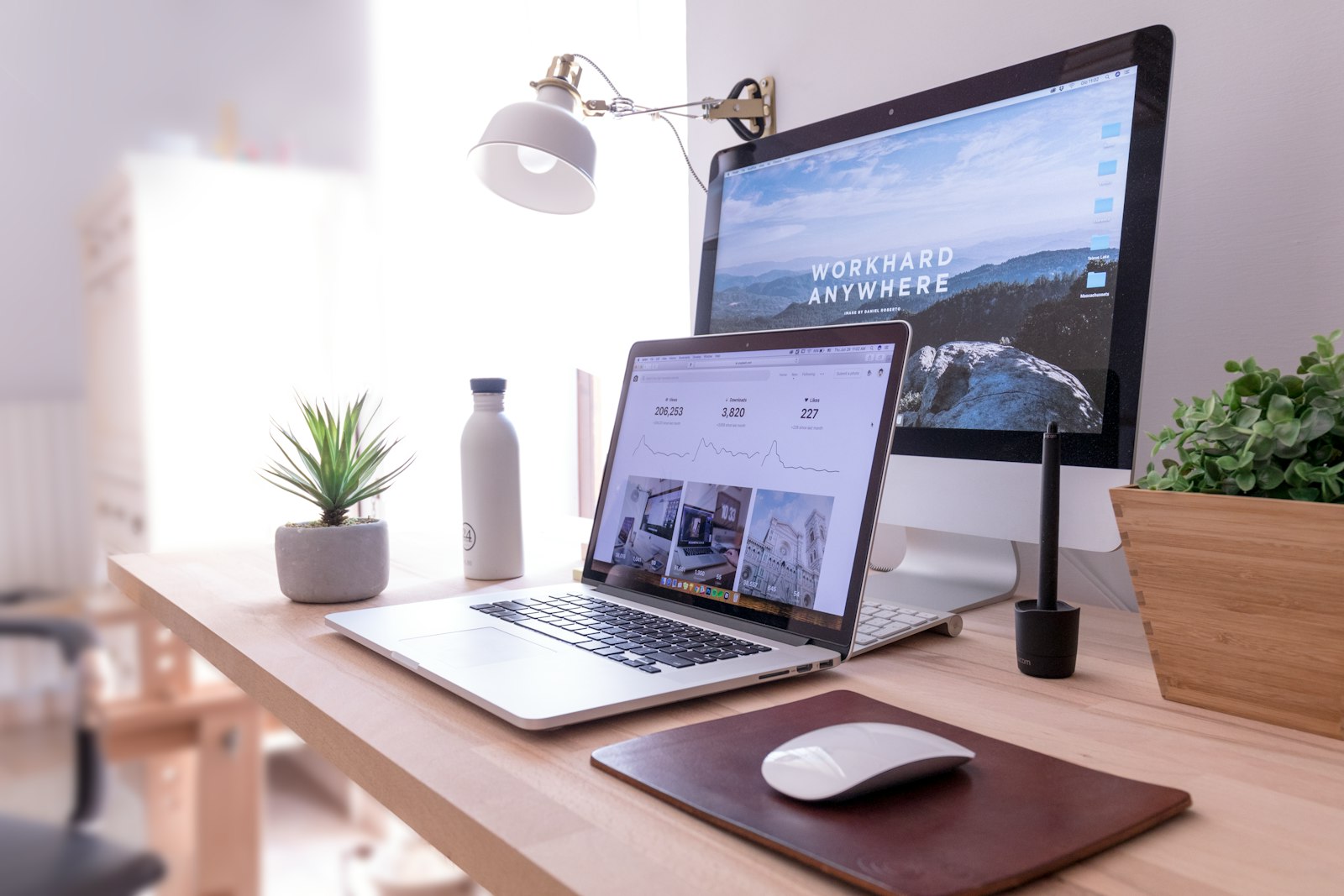 A bright workspace — the everyday side of running a business