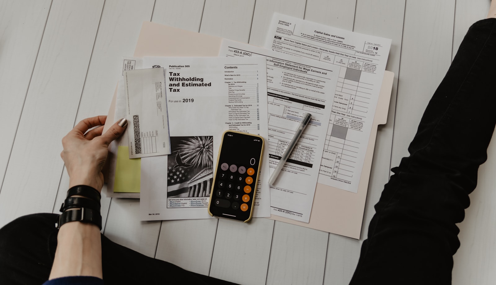 A clear, readable processing statement